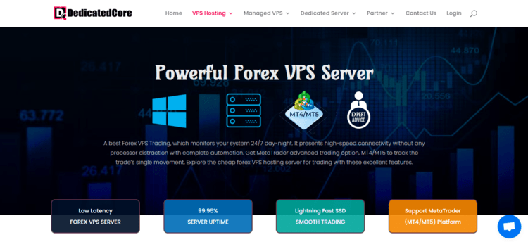 dedicatedcore best forex vps server trading